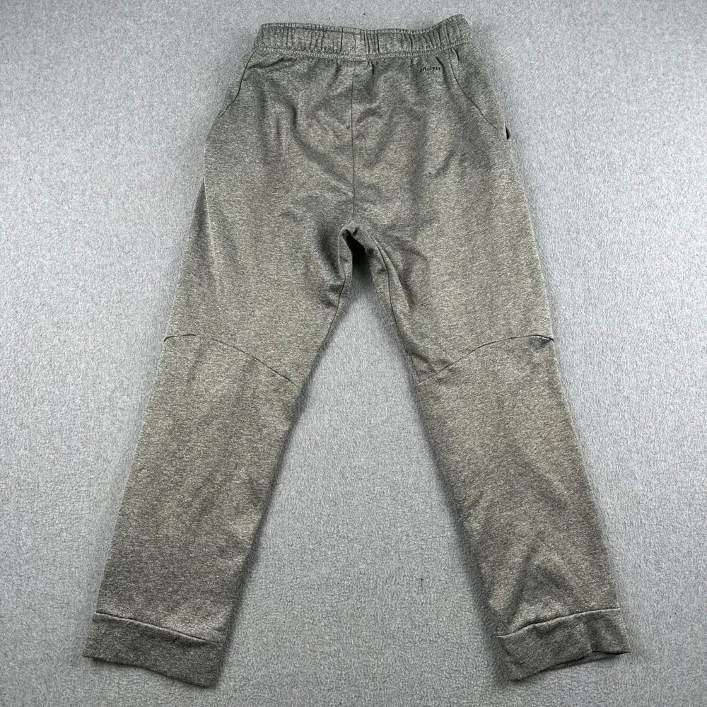 Nike Sweatpants Boys XL Gray Dri-Fit Fleece Athletic Joggers Tapered Leg